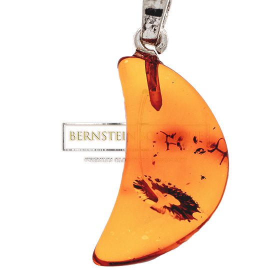 Genuine amber pendant