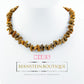 Handcrafted Children's Necklace: Nature's Fascination with Nordic Raw Amber (Ages 6+)