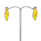 Ohrstecker aus Bernstein und Sterling Silber - Modell Do. 98